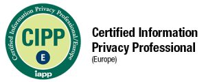 Zertifikat-Grafik Certified Information Privacy Professional (Europe)